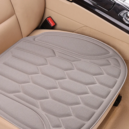 Ademend autostoelkussen met antislip en demping