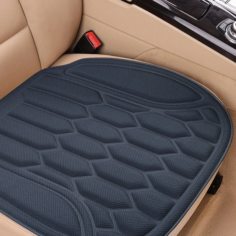 Ademend autostoelkussen met antislip en demping