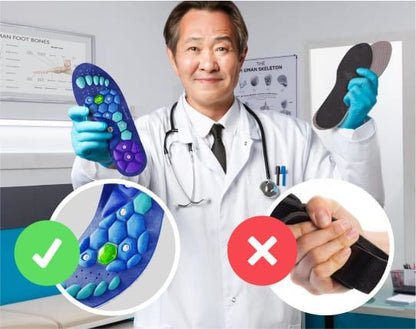 Medivital magnetische acupressuur inlegzolen