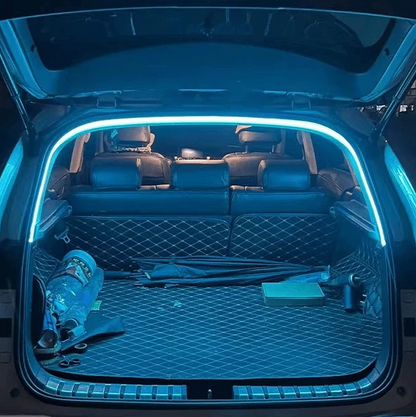 Dynamische LED kofferbakverlichtingsstrip met welkomstfunctie