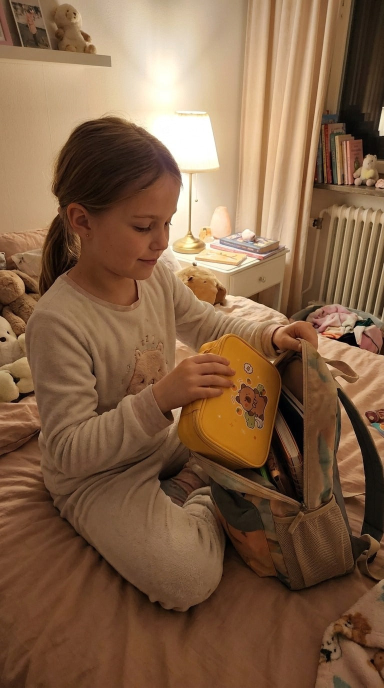 Capibara organizer schoolset 50 delen