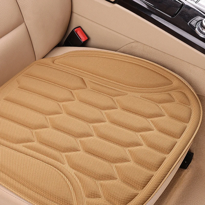 Ademend autostoelkussen met antislip en demping