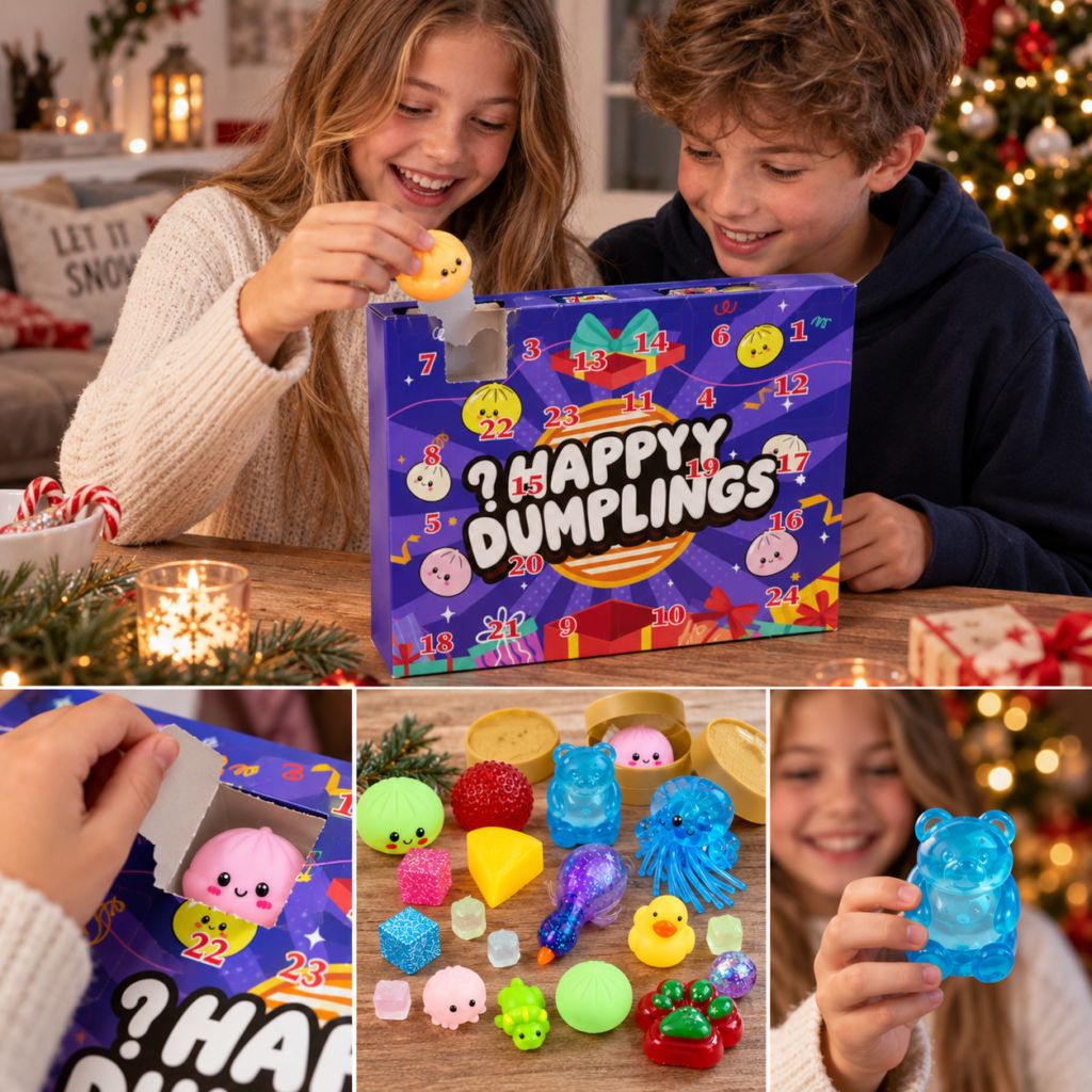 Grote squishy adventskalender 2026