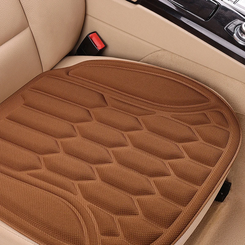Ademend autostoelkussen met antislip en demping