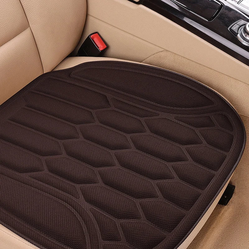 Ademend autostoelkussen met antislip en demping