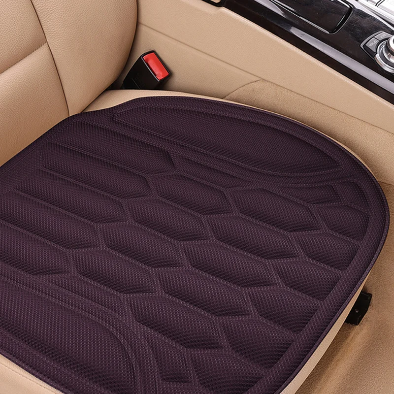 Ademend autostoelkussen met antislip en demping