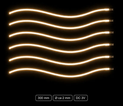 LumiNoodles knipbare flexibele LED filamenten