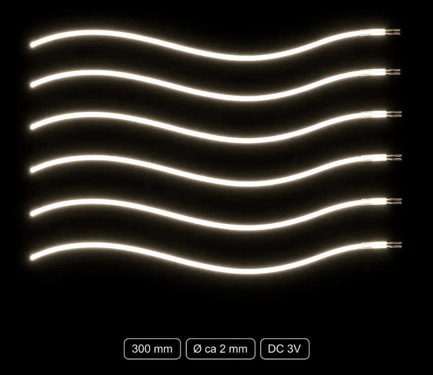 LumiNoodles knipbare flexibele LED filamenten