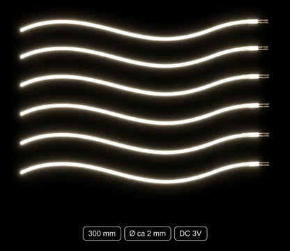 LumiNoodles knipbare flexibele LED filamenten
