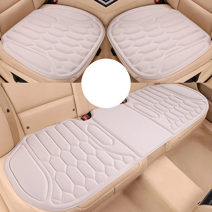 Ademend autostoelkussen met antislip en demping