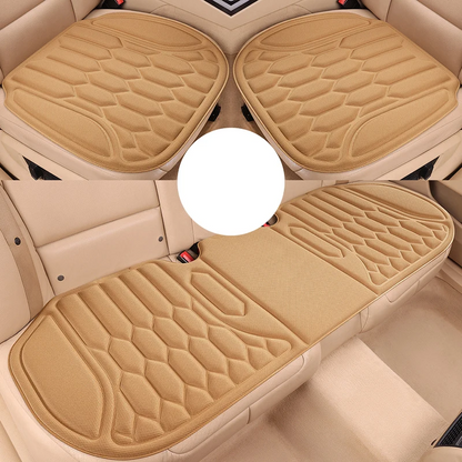 Ademend autostoelkussen met antislip en demping