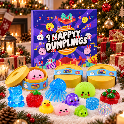 Grote squishy adventskalender 2026