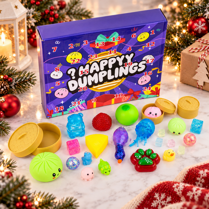 Grote squishy adventskalender 2026