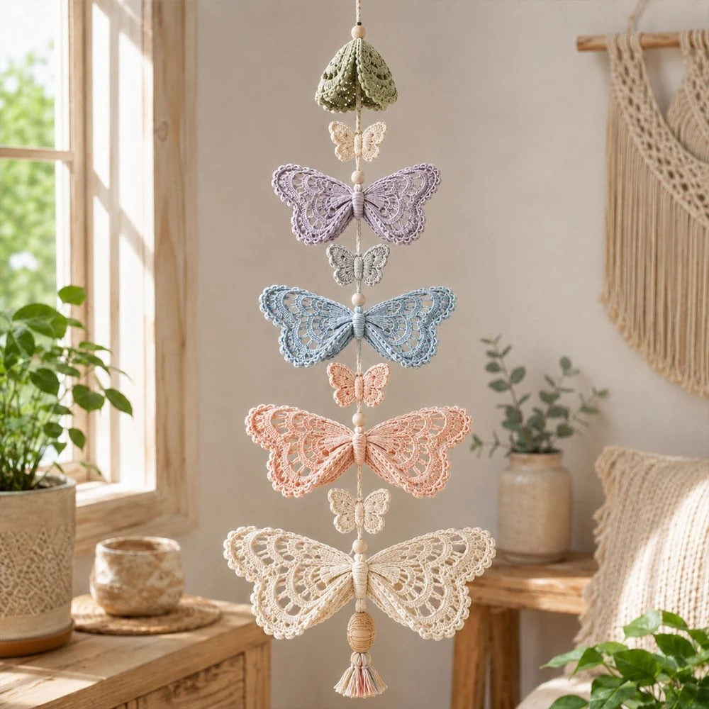 DIY haakset voor hangdecoratie