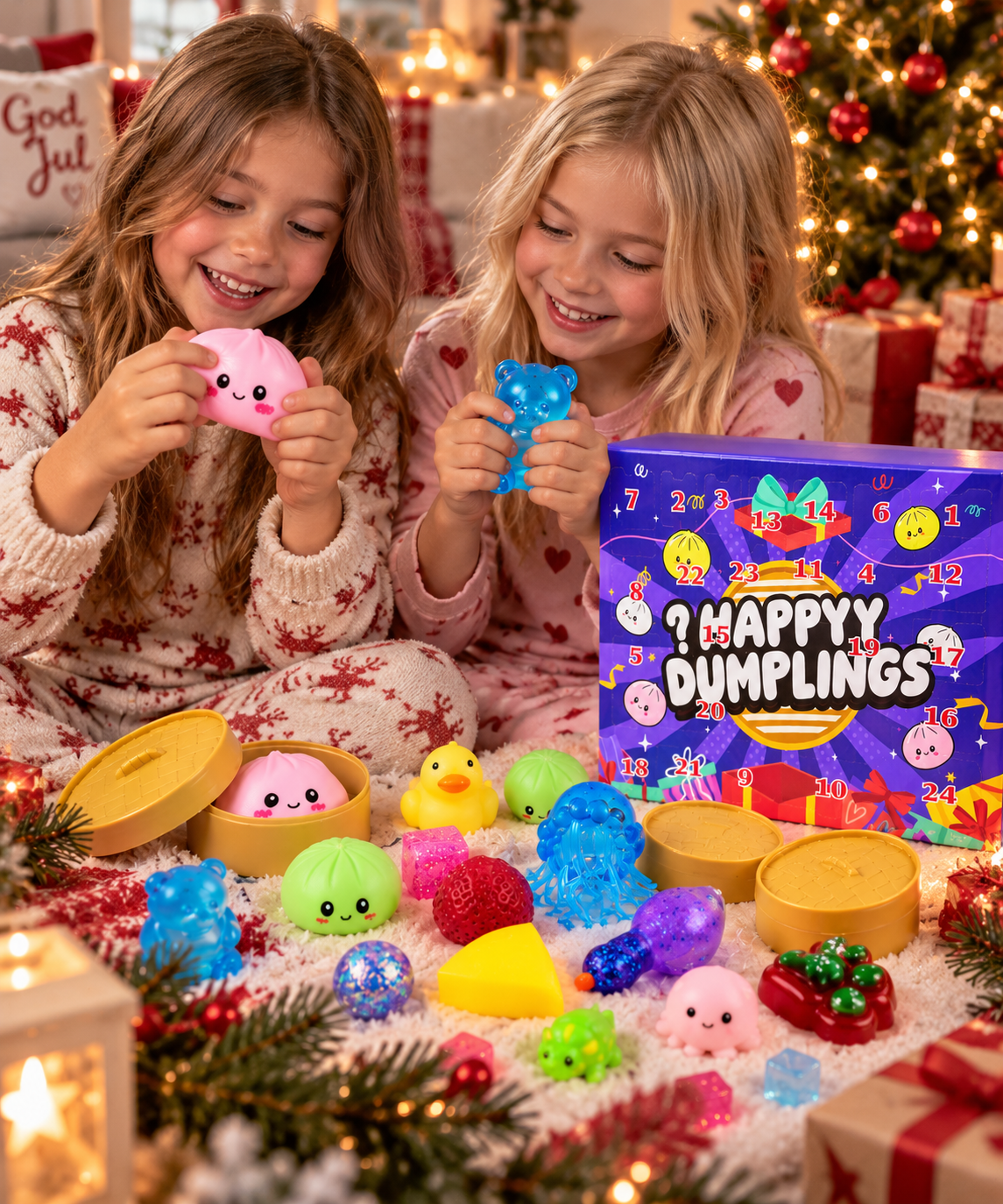 Grote squishy adventskalender 2026