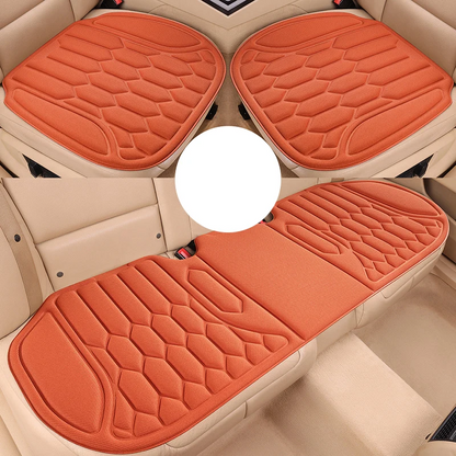 Ademend autostoelkussen met antislip en demping