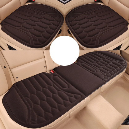 Ademend autostoelkussen met antislip en demping