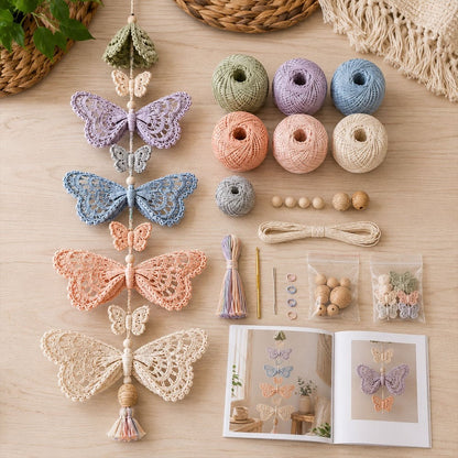 DIY haakset voor hangdecoratie