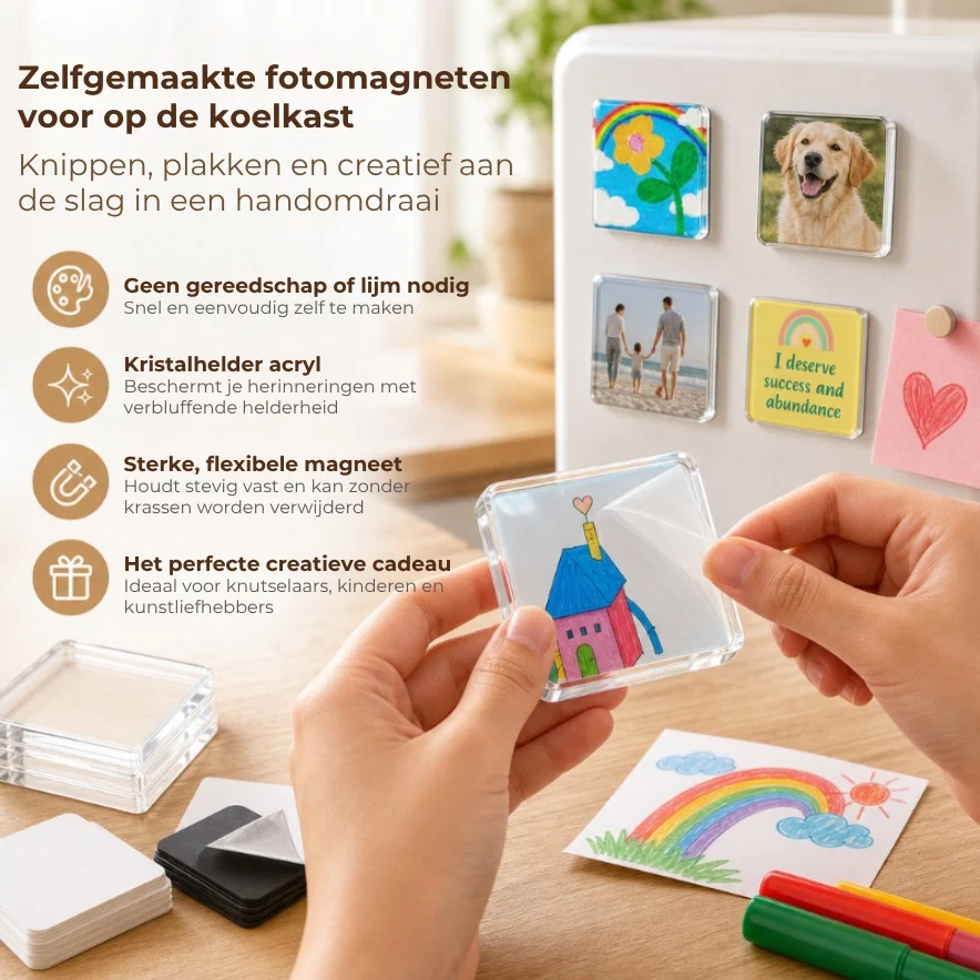 Set van 10 Fotomagneten