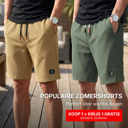 Heren Zomershort met Elastische Taille