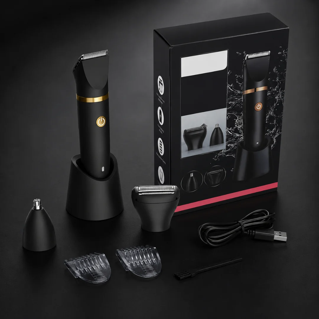 3 in 1 elektrische bodytrimmer voor mannen
