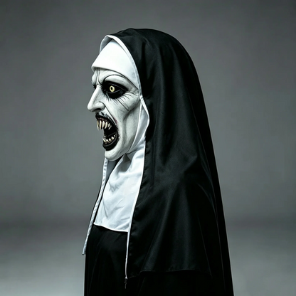 Horror nonnenmasker voor Halloween