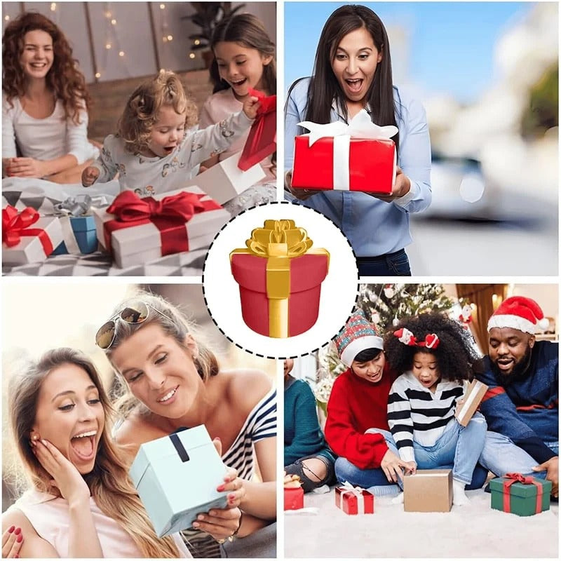 Grap cadeaudoos met 10 schroeflagen