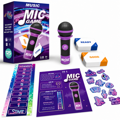 Music Mic Game partyspel met microfoon