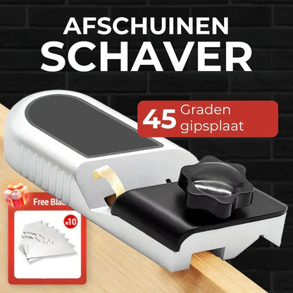 Gipsplaatafschuinschaaf van 45 Graden