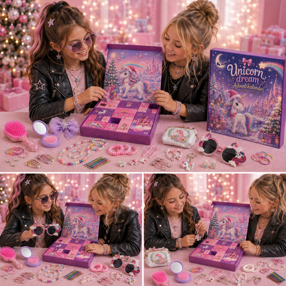 Eenhoorn adventskalender voor kinderen