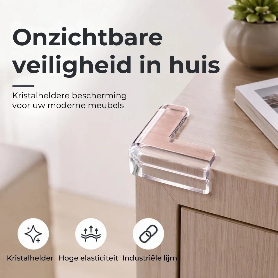 Transparante hoekbeschermers voor meubels set van 20