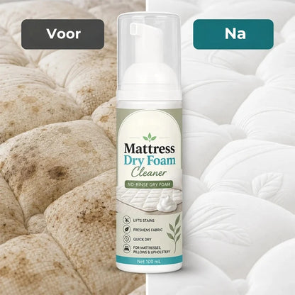 Droogschuim vlekverwijderaar voor matrassen