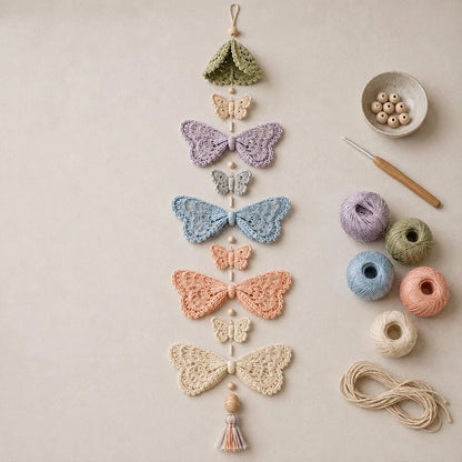 DIY haakset voor hangdecoratie