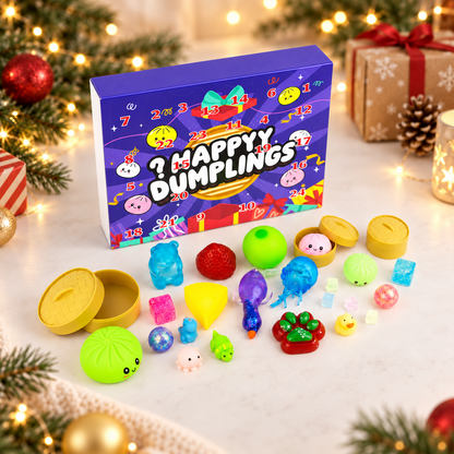 Grote squishy adventskalender 2026