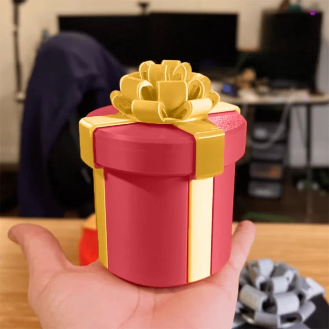 Grap cadeaudoos met 10 schroeflagen