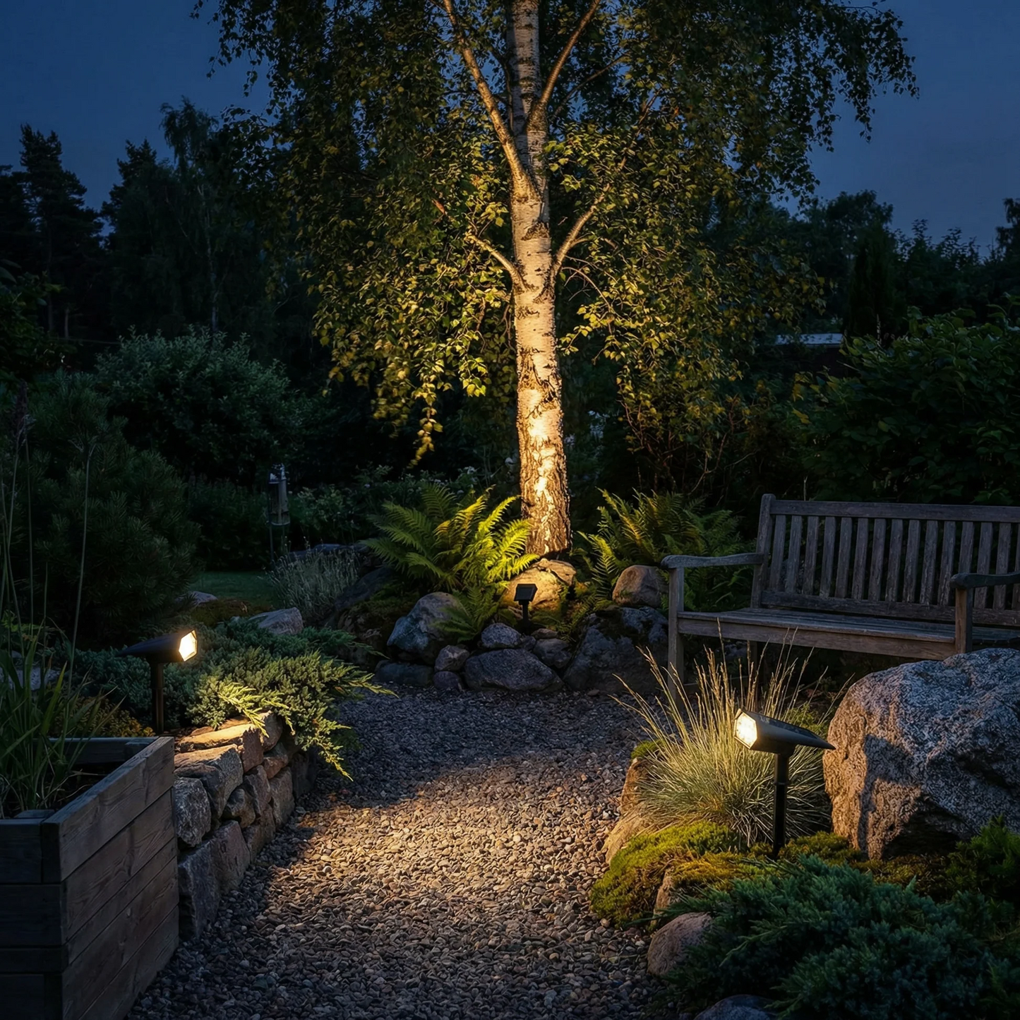 Solarlamp voor de Tuin