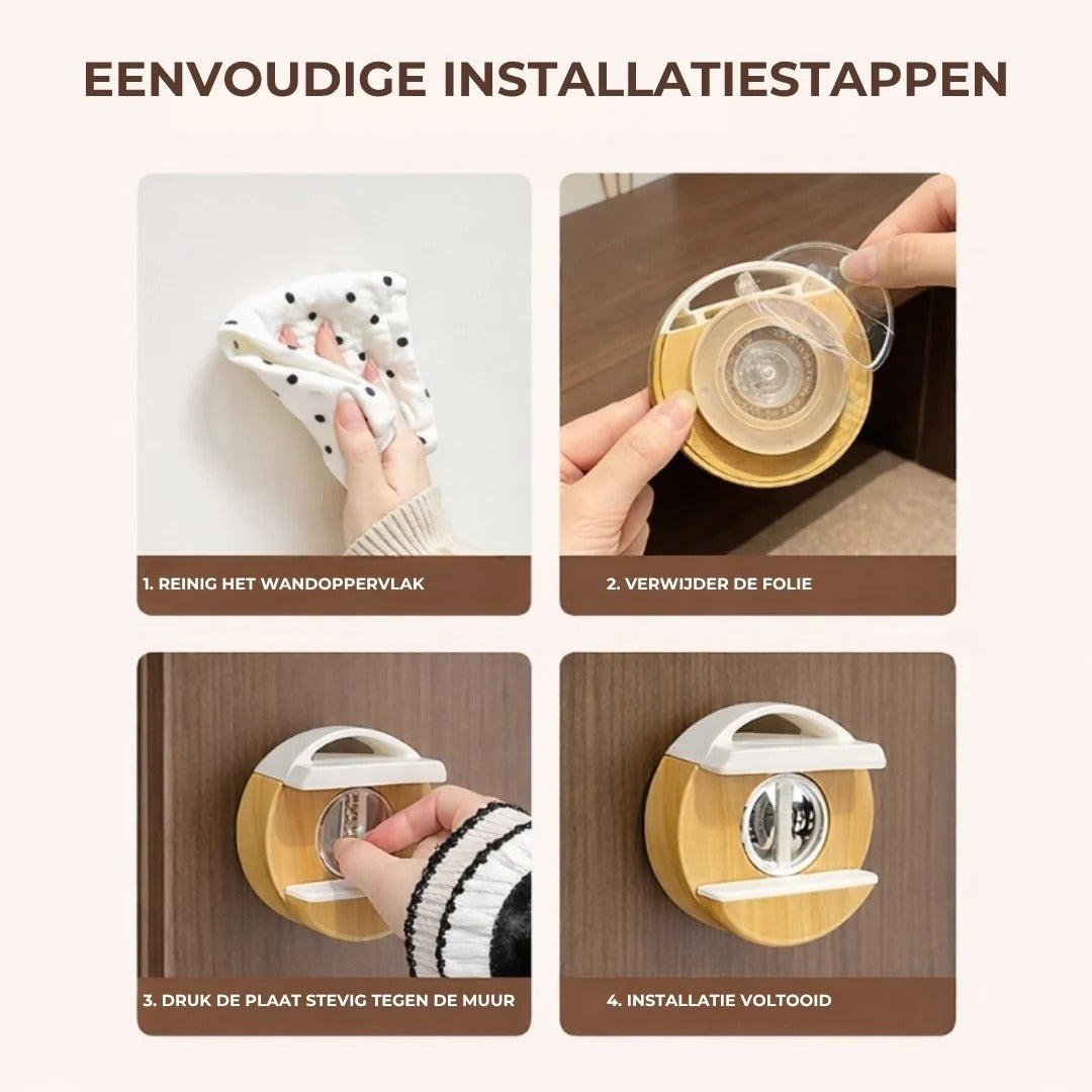 Kabelhouder met Zuignap