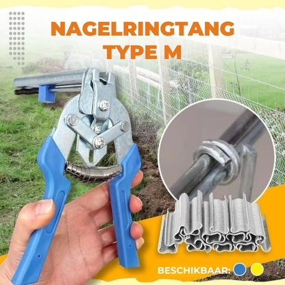 M type klemringtang met 600 klemringen