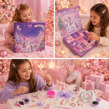 Eenhoorn adventskalender voor kinderen