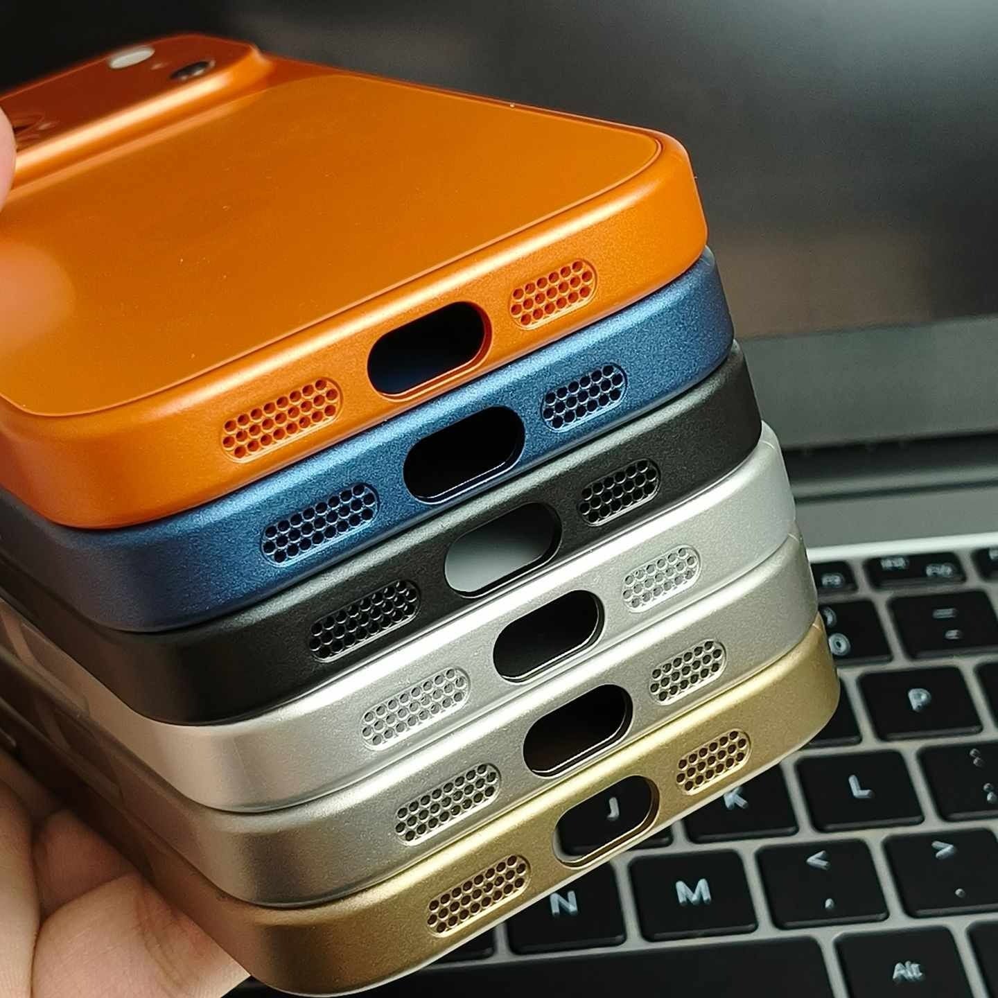 Matte Metalen MagSafe Hoes voor iPhone