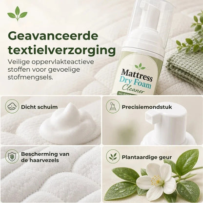 Droogschuim vlekverwijderaar voor matrassen