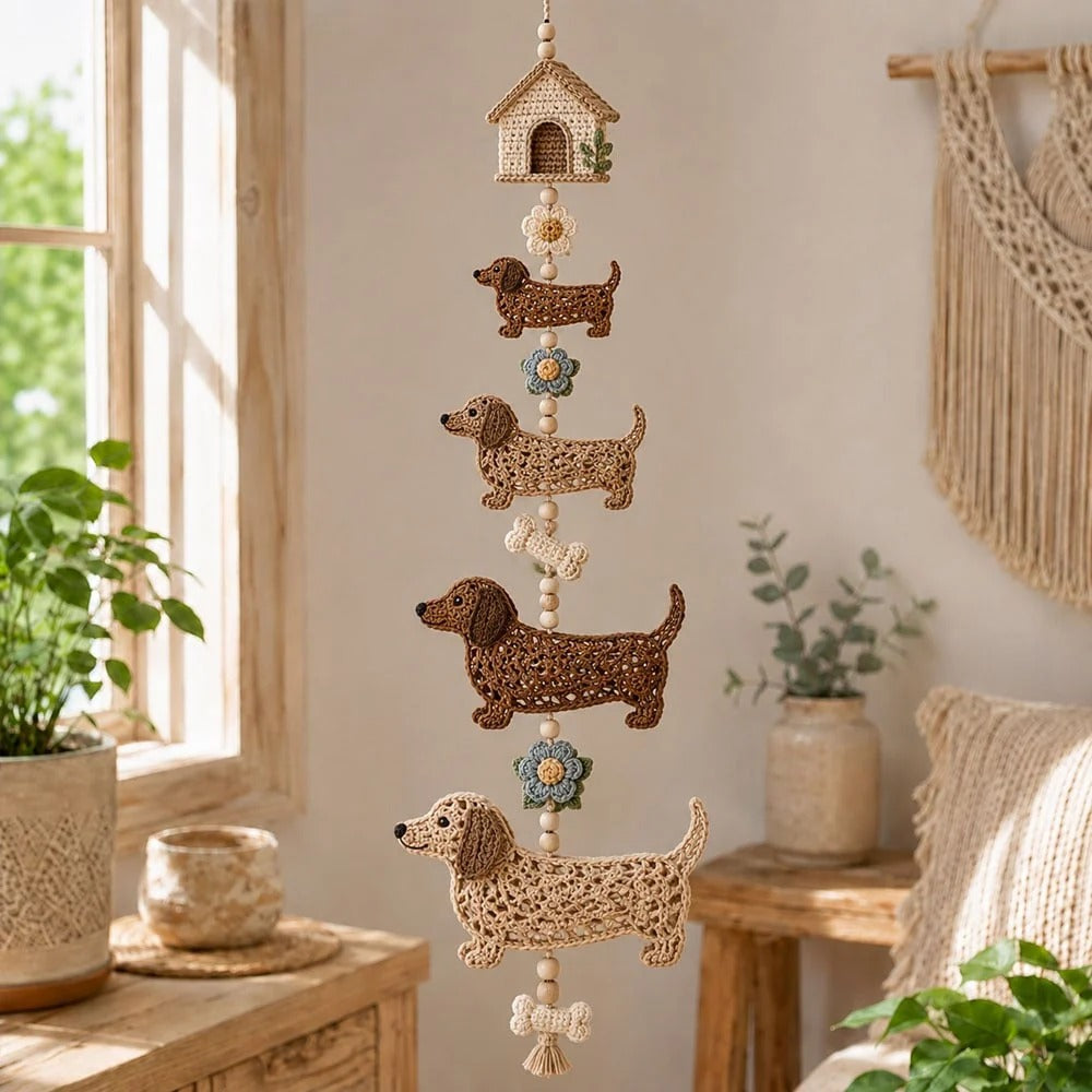 DIY haakset voor hangdecoratie