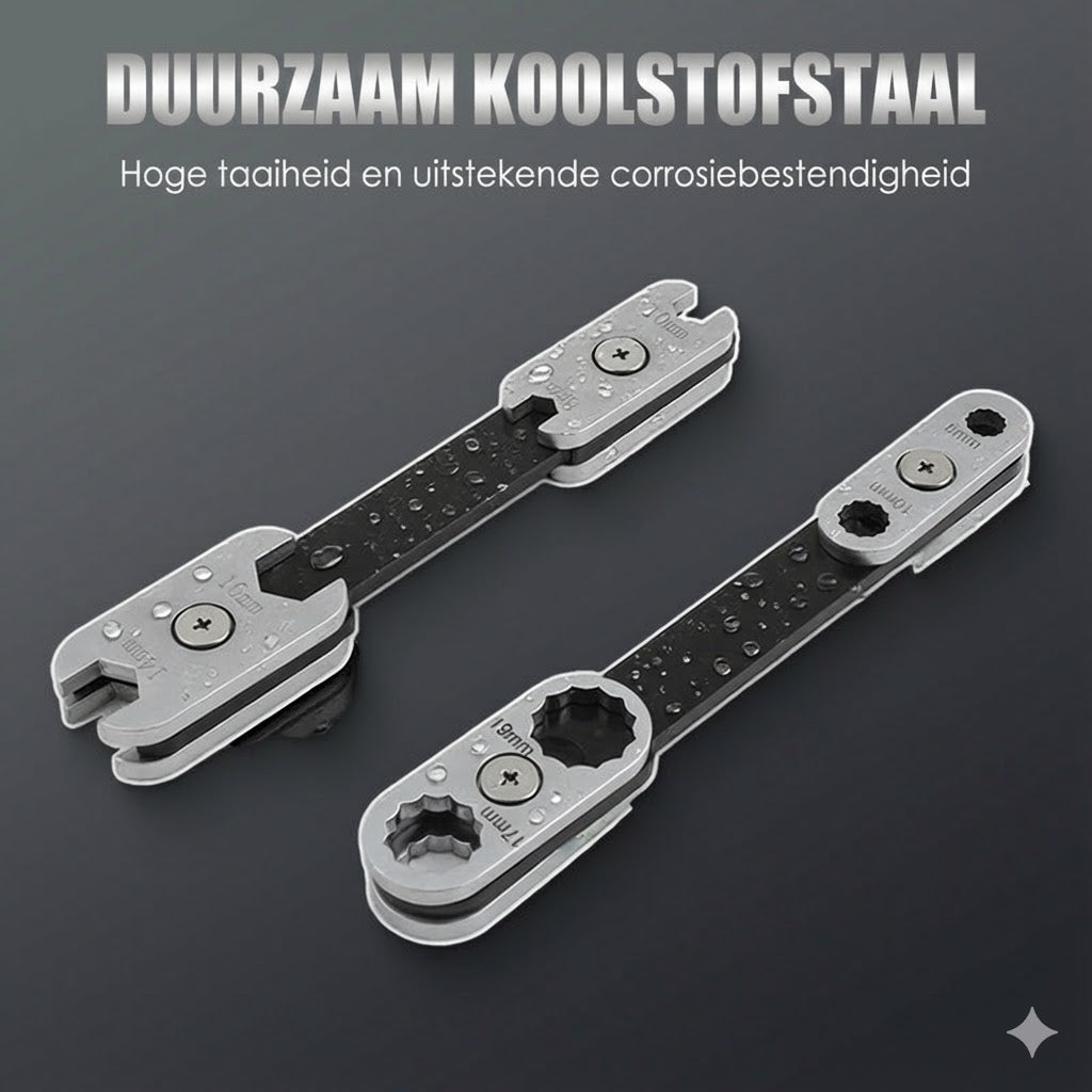Multi-Function Adjustable Wrench for Cars