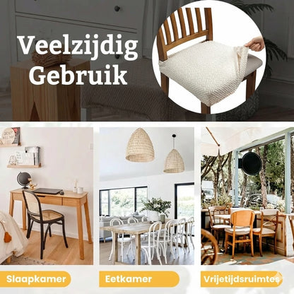 Waterdichte Jacquard Stoelhoes: Stijlvol & Vlekvrij