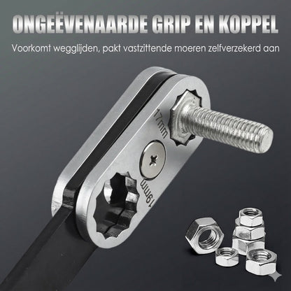 Multi-Function Adjustable Wrench for Cars