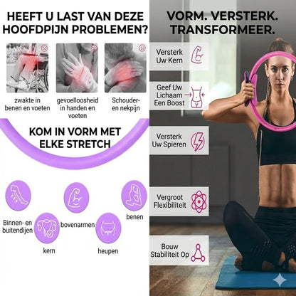 Verstelbare Pilates Ring voor Thuis