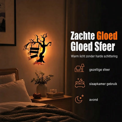 Lichtgevende Halloween muurstickers